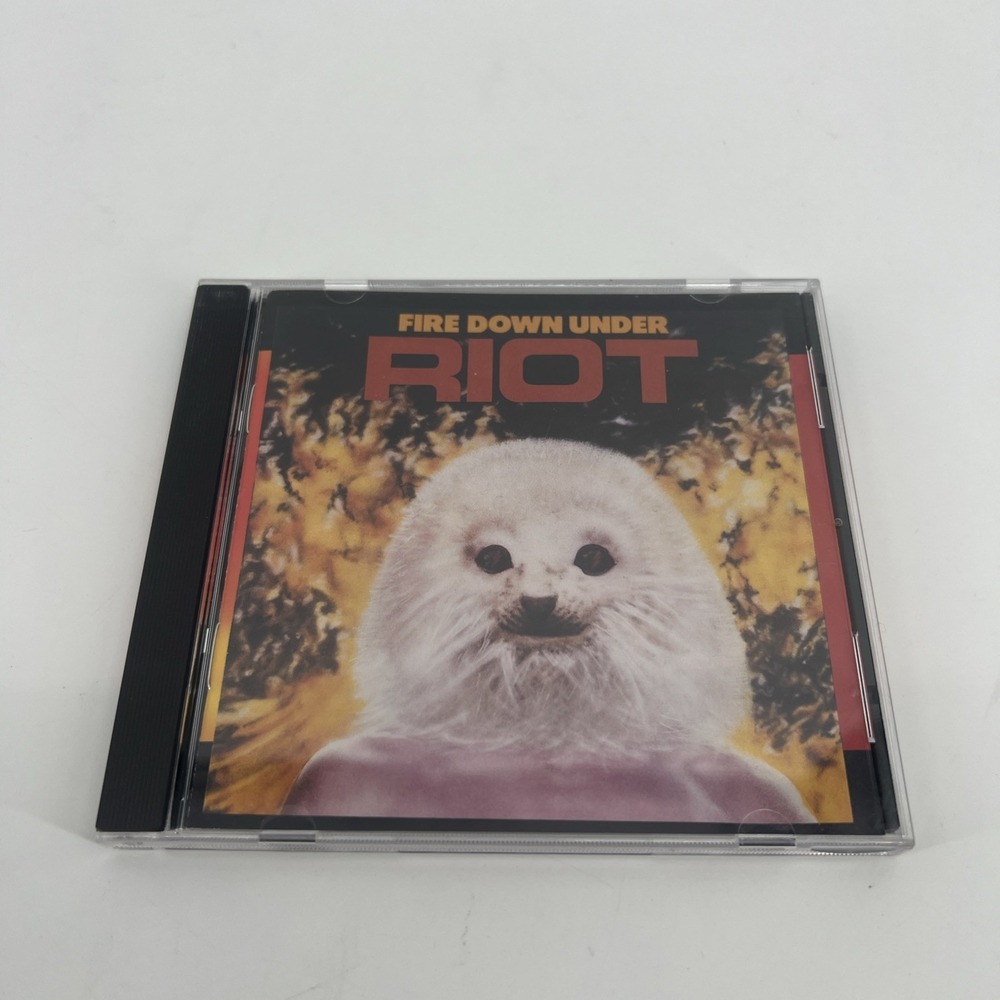 Riot Fire Down Under New CD + Bonus Tracks